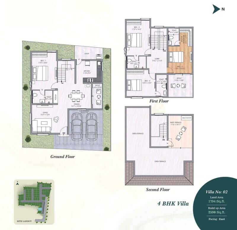 Villa for sale in Navalur Silicon Valley